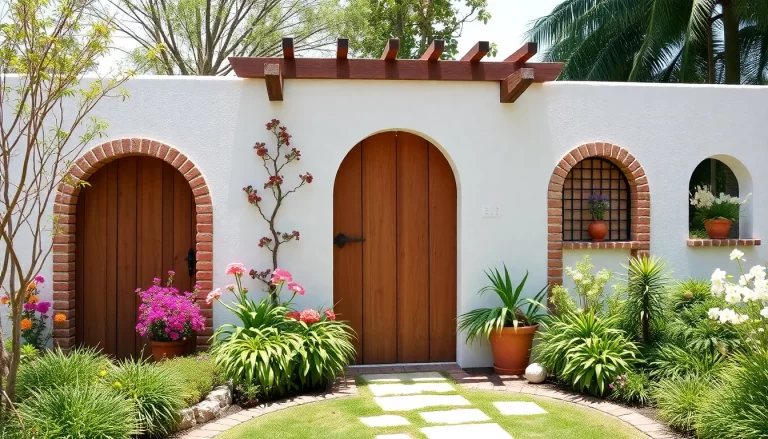 Cercas, arcos y puertas para tu jardín