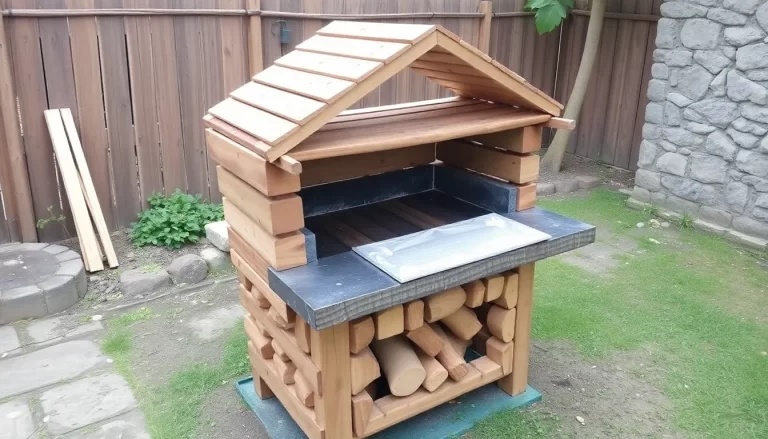 Cómo construir una barbacoa de ladrillo y teja