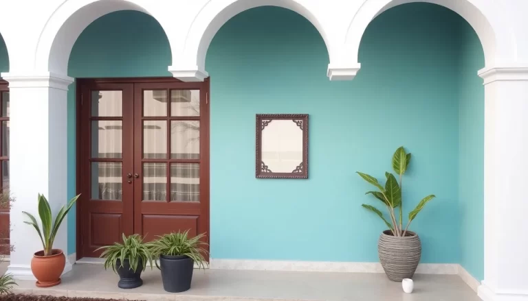 Empapelado de arcos, ventanas y más ideas decorativas