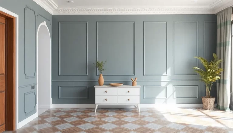 Pintura de molduras interiores para un acabado perfecto
