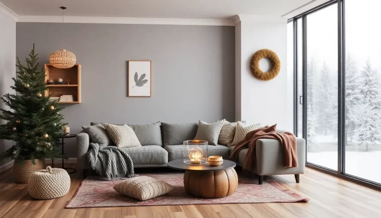 10 ideas de decoración invernal para calidez y confort
