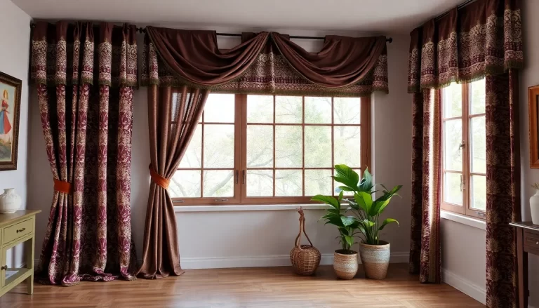 Colección de cortinas y estores de seda pura Roman