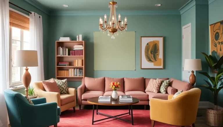 Colores para el salón que te harán sentir más feliz