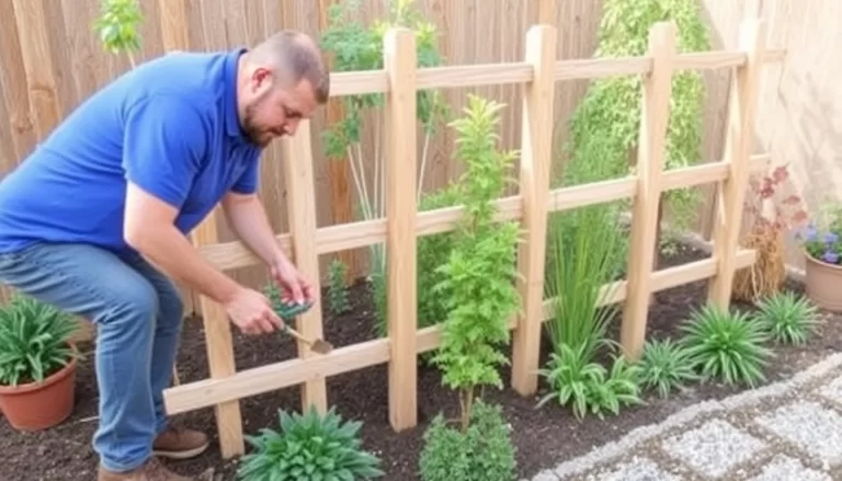 Cómo construir un enrejado para jardín