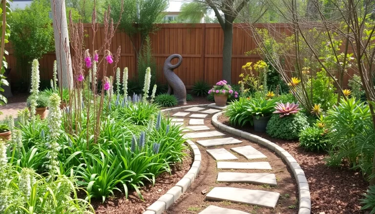 Cómo crear un camino de jardín viviente