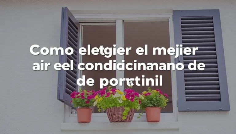 Cómo elegir el mejor aire acondicionado de ventana o portátil