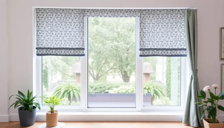 Cómo vestir una ventana con persianas y cortinas