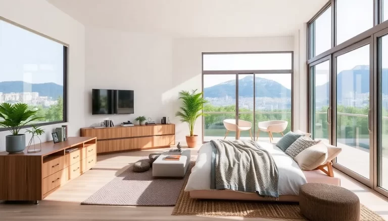 Consejos para decorar habitaciones con ventanas grandes en ufurnish.com