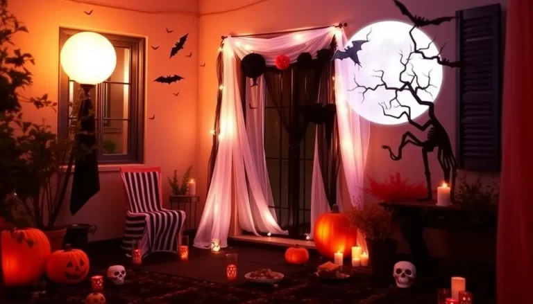 Decoración de Halloween al aire libre: ideas DIY espeluznantes