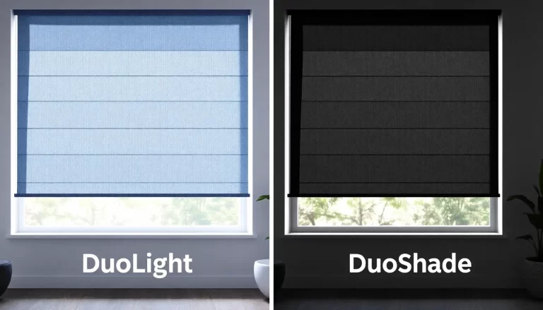 Diferencias entre persianas DuoLight y DuoShade