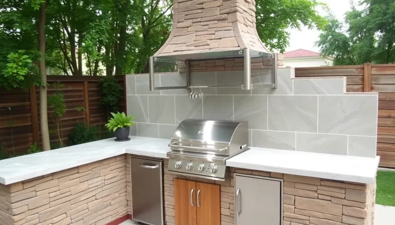 Encimeras para cocinas exteriores