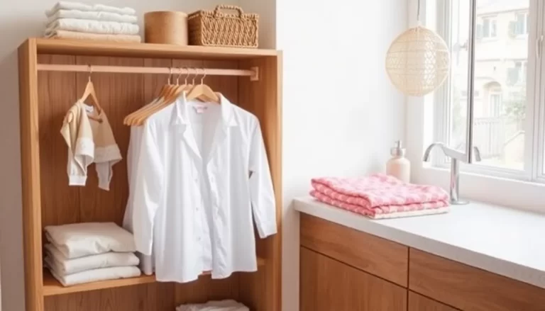 Ideas inteligentes para almacenar cestas de ropa limpia