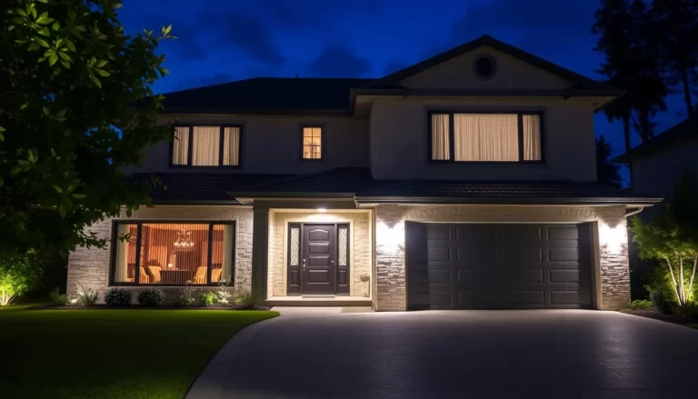 Iluminación exterior inteligente para seguridad y belleza en el hogar