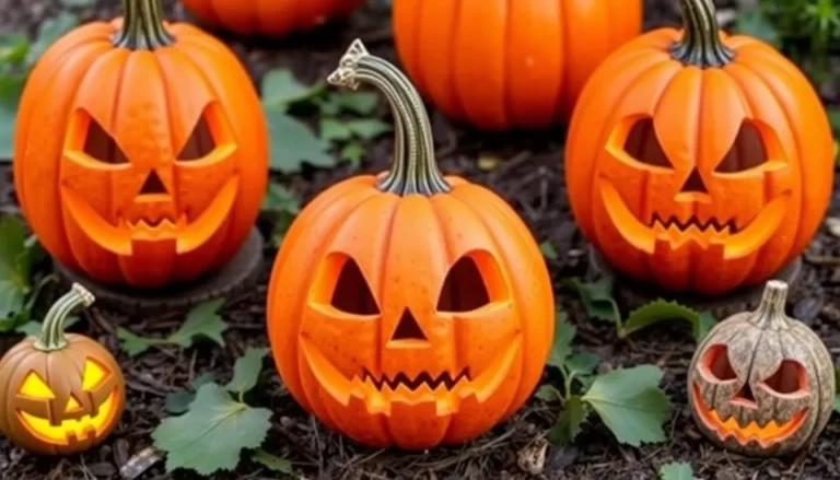 Increíbles creaciones de calabazas para Halloween que sorprenderán
