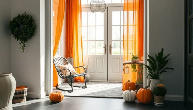 Inspírate en la decoración de porches de otoño