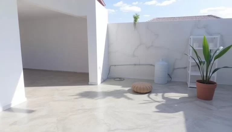 Instalación de paneles de cemento para suelos de cerámica