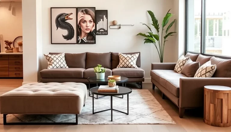 Mesas de café ottomanas: estilo y funcionalidad para tu sala