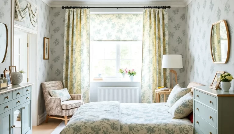 Nueva colección de cortinas y estores Laura Ashley