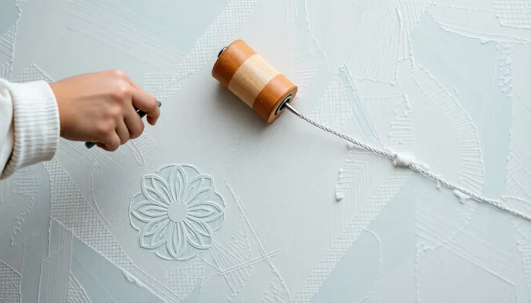 Pintura con técnica de rag rolling