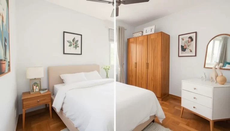 Transformación del dormitorio principal con estilo y presupuesto adaptable